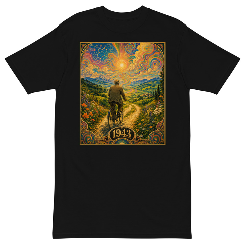 Bike Day Black Premium Heavyweight Tee