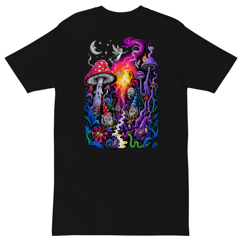 Enchanted Black Premium Heavyweight Tee