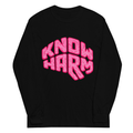 Know Harm Black Heavyweight Long Sleeve Shirt