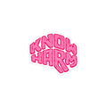 Know Harm Bubble-free Kiss-Cut stickers